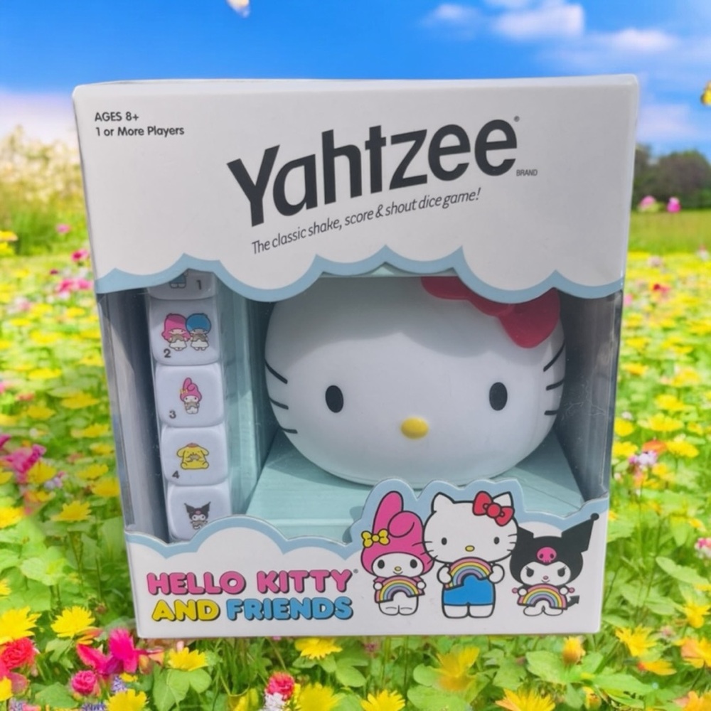 Hasbro Hello Kitty Puzzle Game White and Pink
